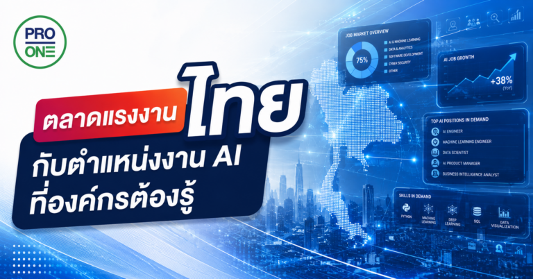 ตลาดแรงงาน AI ในไทย
